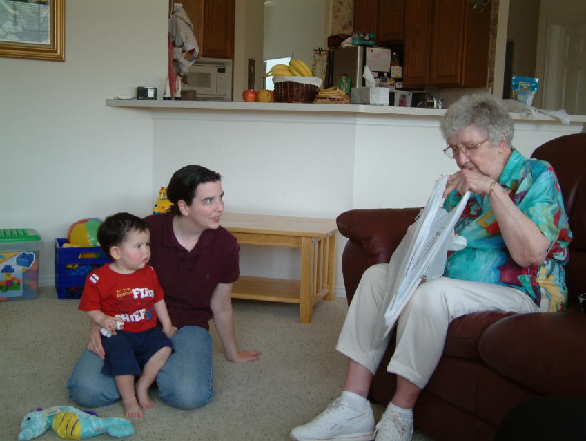 Emily, Bowen, Mom