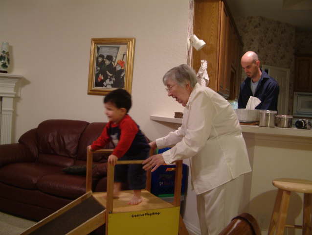 Bowen on slide
