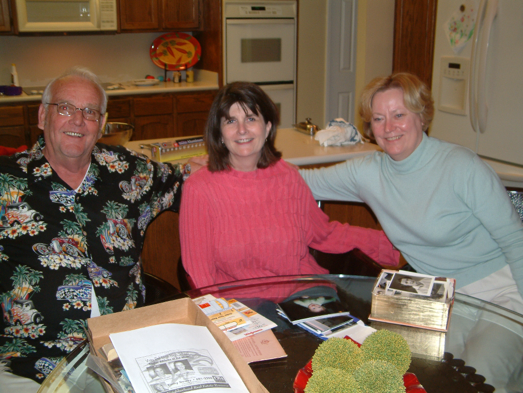 David and Sally Olsen with Margaret
