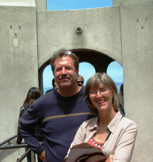 Jim and Jeannie top of Coit Tower