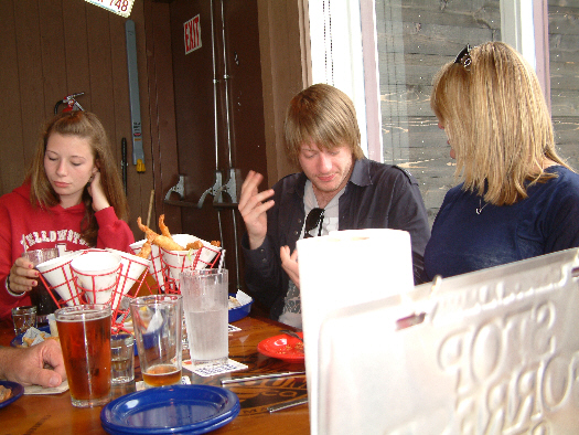 Becca, James and Adrienne